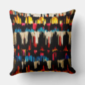 モダン絵を描抽象芸術 クッション (裏面)