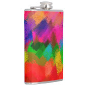 モダン絵を描抽象芸術 フラスク (右)