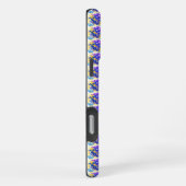 モダン絵を描抽象芸術 iPhoneケース (右側面)