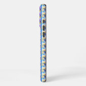 モダン絵を描抽象芸術 iPhoneケース (左側面)