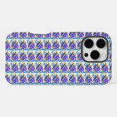 モダン絵を描抽象芸術 iPhoneケース (裏面横)