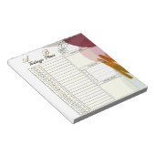 モダン絵を描日プランナー ノートパッド (アングル)