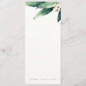 モダン絵を描植物性結婚植物 メニュー (裏面)