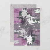 モダン絵を描空白の抽象芸術 (正面/裏面)