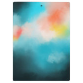 モダン絵を描銀河系 クリップボード (裏面)