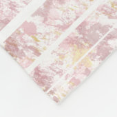 モダン絵を描(ばちゃばちゃ)跳ねる赤面 フリースブランケット (角)