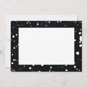 モダン絵を描（ばちゃばちゃ）跳ねる サンキューカード (裏面)