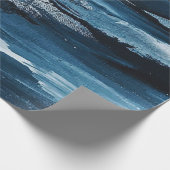 モダン絵を描 ラッピングペーパー (角)