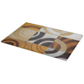 モダン絵画パターンあり カッティングボード (角)