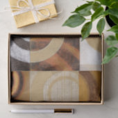 モダン絵画パターンあり 薄葉紙 (ギフト)