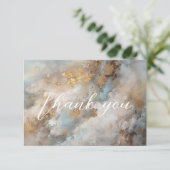 モダン絵画抽象芸術追悼式 サンキューカード (スタンド正面)