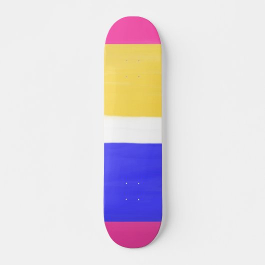 モダン絵画抽象芸術 スケートボード (正面)