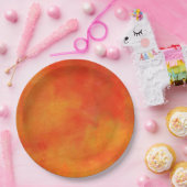 モダン絵画抽象芸術 ペーパープレート (パーティー)