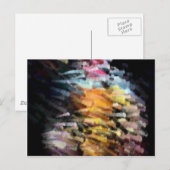 モダン絵画抽象芸術 ポストカード (正面/裏面)