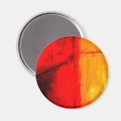 モダン絵画抽象芸術 マグネット (正面/裏面)