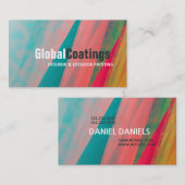 モダン絵画画家建築デザイン 名刺 (正面/裏面)