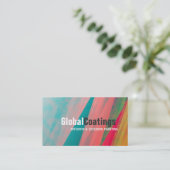 モダン絵画画家建築デザイン 名刺 (スタンド正面)