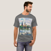 モダン絵画 Tシャツ (正面フル)