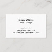 モダン緑のエコフレンドリー芝生気にQRコード 名刺 (裏面)