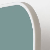 モダン緑のスクリプ結婚ト ピックルボールラケット (左詳細)