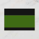 -モダン緑 名刺 (裏面)