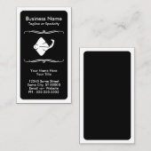 モダン線 名刺 (正面/裏面)