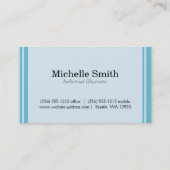 モダン線 名刺 (裏面)