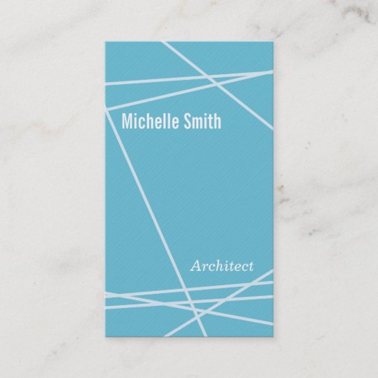 モダン線 名刺 (正面)