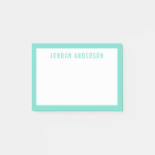 モダン編はっきりした集カラー付き名縁ど前 ポストイット (正面)