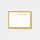 モダン編はっきりした集カラー付き名縁ど前 ポストイット (正面)