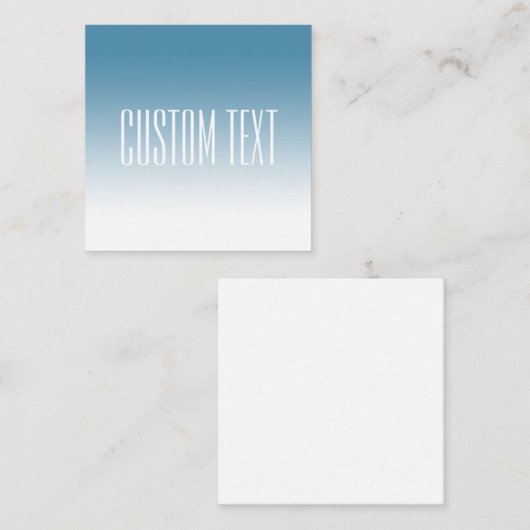 モダン編エレガント集文字とグラデーション色 ノートカード (正面/裏面)