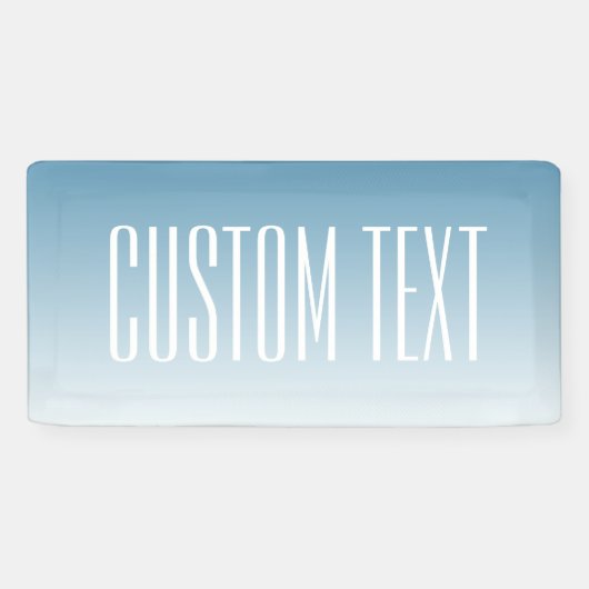 モダン編エレガント集文字とグラデーション色 横断幕 (横)