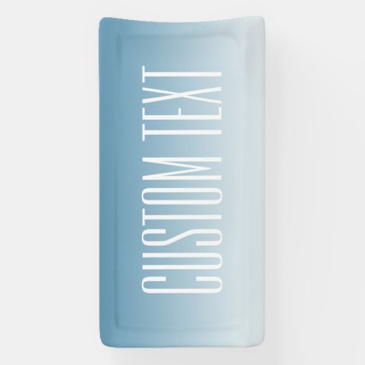 モダン編エレガント集文字とグラデーション色 横断幕 (縦)