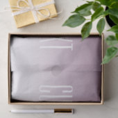 モダン編エレガント集文字とグラデーション色 薄葉紙 (ギフト)