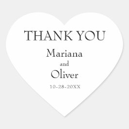 モダン縁どミニマ結婚ル白黒ハート ハートシール