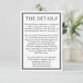 モダン縁ど白黒 エンクロージャーカード (スタンド正面)