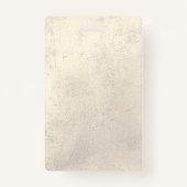 モダン美しいプロフェッショナル バッジ (裏面)