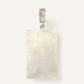 モダン美しいプロフェッショナル バッジ (裏面クリップ)