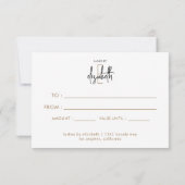 モダン美しい事業許可証 (裏面)