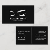 モダン美しい標準、3.5インチ×2.0インチ名刺 名刺 (正面/裏面)