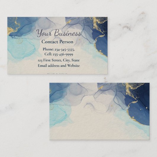 モダン美しい美容師サロン化粧布 名刺 (正面/裏面)