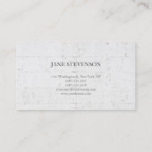 モダン美容師ウォールデザインプロフェッショナル 名刺 (裏面)