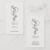 モダン美容師 名刺 (正面/裏面)