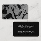 モダン美容師 名刺 (正面/裏面)