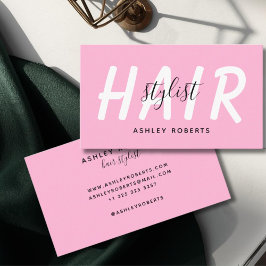 モダン美容師 名刺