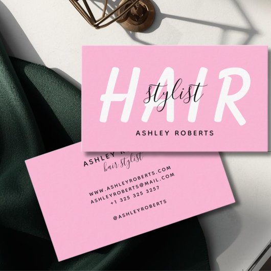 モダン美容師 名刺