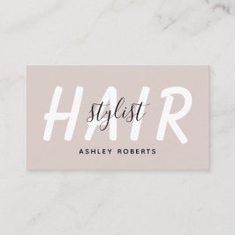 モダン美容師 名刺