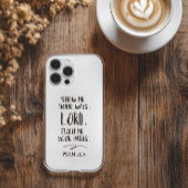 モダン聖書の詩 iPhoneケース