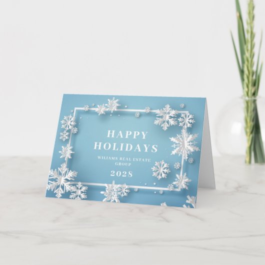 モダン聖降誕祭の構成企業の挨拶 シーズンカード (正面)