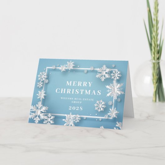 モダン聖降誕祭の構成企業の挨拶 シーズンカード (正面)